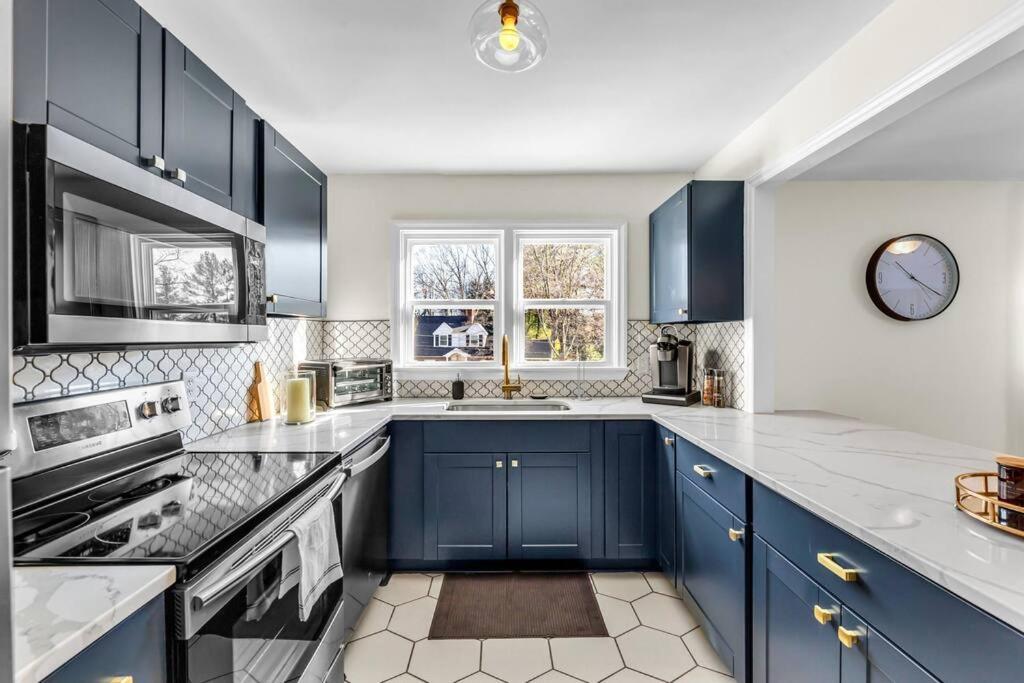 فيلا Fully Renovated 4 Bed Buena Vista House Near Wfu وينستون سالم المظهر الخارجي الصورة